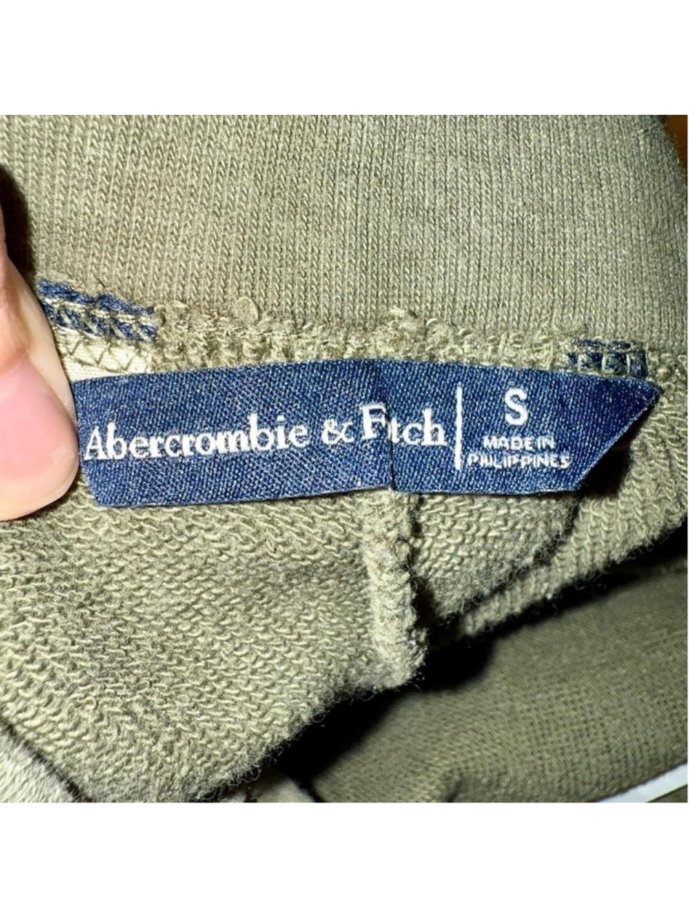 Abercrombie & Fitch Women's Green Athletic Shorts - Picture 3 of 8